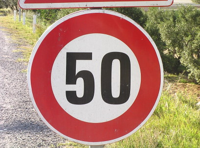 Traffic sign Tunisia